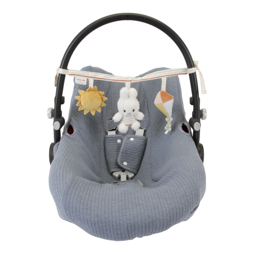 Miffy x Little Dutch - Babyschalen-Spielzeug Vintage Sunny Stripes